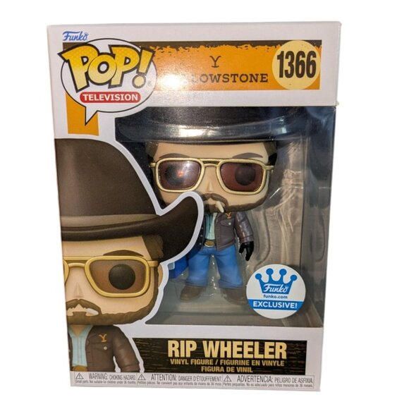 Funko Pop Rip Wheeler 1366 Vinyl Figure Yellowstone Collectible Toy NIB - Picture 1 of 12